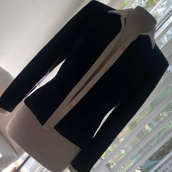 Ann Taylor Black and White Blazer 4X$20 - Picture 2 of 7